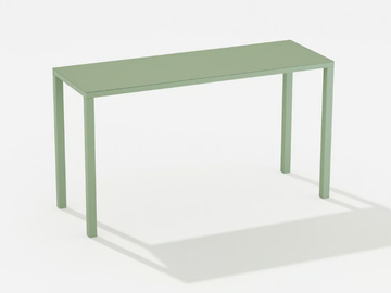 EASY - Rectangular aluminium high table by FAST - view 2