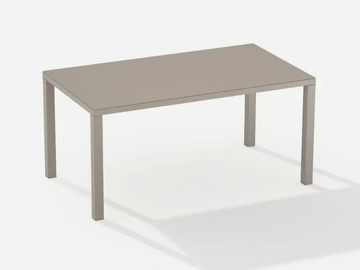 EASY - Rectangular aluminium garden table by FAST - view 2