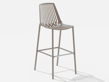 RION - High garden stool with footrest by FAST - view 2
