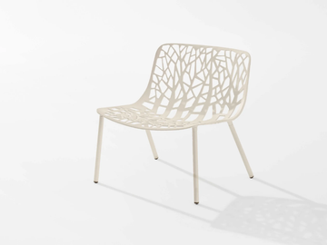 FOREST - Aluminium garden armchair by FAST - view 3