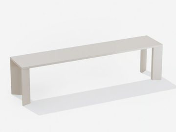 GRANDE ARCHE - Aluminium bench by FAST - view 2