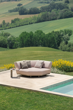 SOLARIS - Aluminium garden side table by FAST - view 3