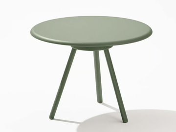 ZEBRA - Round aluminium garden side table by FAST - view 2