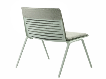 ZEBRA - Aluminium garden armchair by FAST - view 3