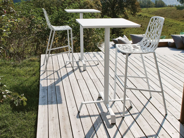 ELICA - Aluminium table base with 4-spoke base by FAST - view 3