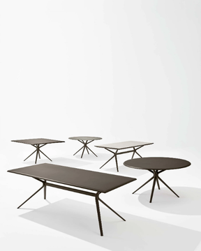 MOAI - Rectangular aluminium garden table by FAST - view 3
