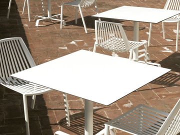 TOLUP - Square laminate Table top by FAST - view 3
