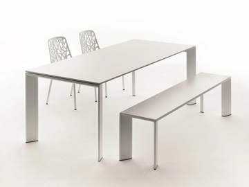GRANDE ARCHE - Aluminium bench by FAST - view 3