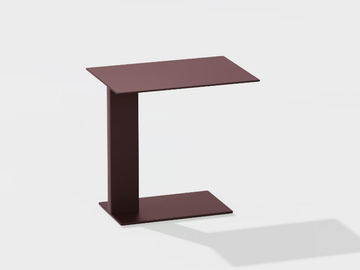 SOLARIS - Aluminium garden side table by FAST - view 2