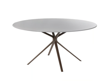 MOAI - Round aluminium garden table by FAST - view 2