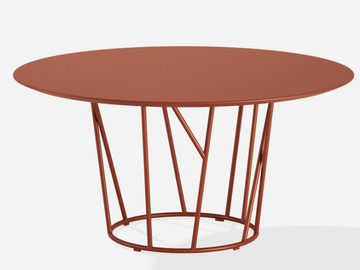 WILD - Round aluminium garden table by FAST - view 2