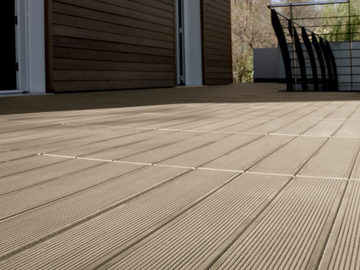 DOGA - Cement outdoor floor tiles with wood effect by FAVARO1 - view 2
