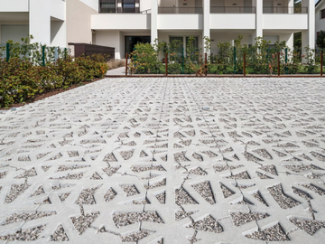 GREEN CARPET NEST - Vehicular concrete outdoor floor tiles by FAVARO1 - view 2