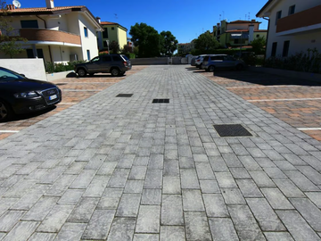 BORGO LAVAGNA - Cement outdoor floor tiles with stone effect by FAVARO1 - view 3