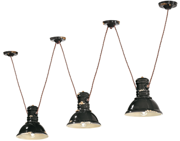 INDUSTRIAL - Ceramic chandelier by FERROLUCE - view 3