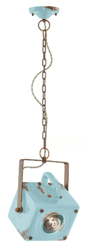 INDUSTRIAL - Industrial style swivel ceramic pendant lamp by FERROLUCE - view 3
