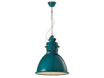 INDUSTRIAL - Rustic style ceramic pendant lamp by FERROLUCE - view 2