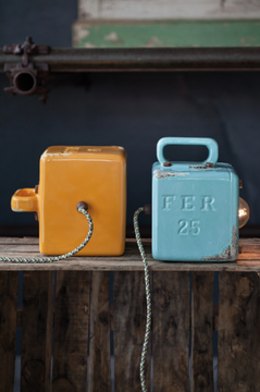 INDUSTRIAL - Ceramic table lamp by FERROLUCE - view 3