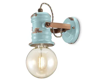 URBAN - Wall-mounted adjustable ceramic spotlight by FERROLUCE - view 2