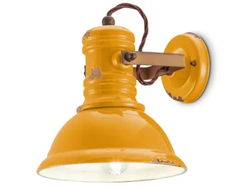 INDUSTRIAL - Adjustable ceramic wall light by FERROLUCE - view 2