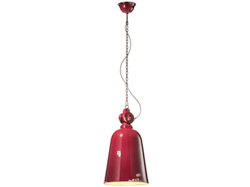 INDUSTRIAL - Industrial style ceramic pendant lamp by FERROLUCE - view 2