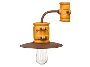 URBAN - Ceramic wall light with fixed arm by FERROLUCE - view 2