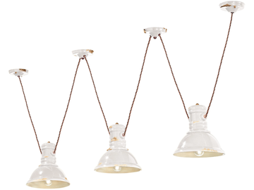 INDUSTRIAL - Ceramic chandelier by FERROLUCE - view 2