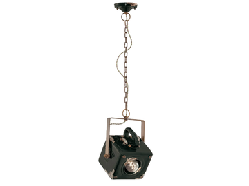 INDUSTRIAL - Industrial style swivel ceramic pendant lamp by FERROLUCE - view 2