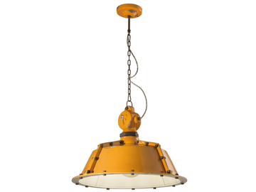 INDUSTRIAL - Industrial style ceramic pendant lamp by FERROLUCE - view 2