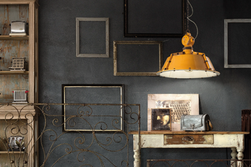 INDUSTRIAL - Industrial style ceramic pendant lamp by FERROLUCE - view 3