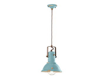 INDUSTRIAL - Swivel ceramic pendant lamp by FERROLUCE - view 3