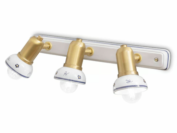 SAVONA - Multiple adjustable rectangular ceramic and metal spotlight by FERROLUCE - view 2