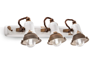 LOFT - Wall-mounted multiple rectangular ceramic spotlight by FERROLUCE - view 3