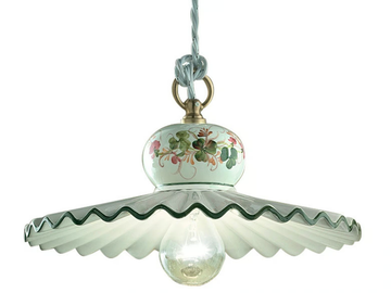 ROMA - Classic style ceramic pendant lamp by FERROLUCE - view 3
