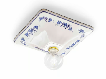 TRIESTE - Ceramic ceiling lamp / spotlight by FERROLUCE - view 3