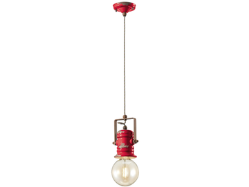 URBAN - Swivel ceramic pendant lamp by FERROLUCE - view 2