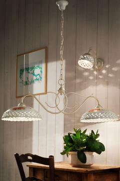 VERONA - Ceramic wall light with fixed arm by FERROLUCE - view 3