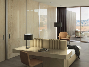 TRAVERTINO CLASSICO - Porcelain stoneware door panel by FMG - view 2