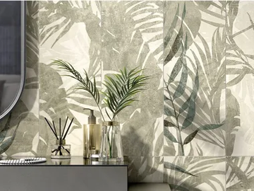 URBAN JUNGLE DECORO ACTIVE - Antibacterial porcelain stoneware wall tiles with concrete effect by FMG - view 2
