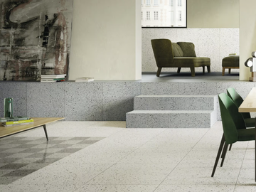 RIALTO SILVER - Porcelain stoneware wall/floor tiles with granite effect by FMG - view 2