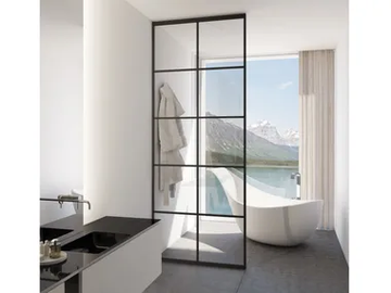 FACTORY TV 5 - Glass Partition wall by FOA - view 2