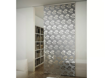 TUTTOVETRO LIGHT - Glass Sliding door with rails for suspended ceilings by FOA - view 2