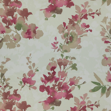 GWENDOLINE - Printed polyester fabric with floral pattern by FR-One - view 3
