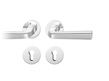FSB 12 1254 - Stainless steel door handle with lock by FSB - view 3
