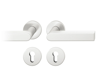 FSB 12 1001 - Anodized aluminium door handle on rose by FSB - view 2