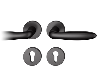 FSB 12 1176 - Door handle with lock by FSB - view 3