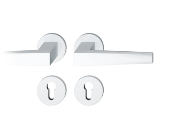 FSB 12 1241 - Aluminium door handle with lock by FSB - view 2