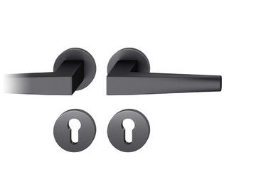 FSB 12 1241 - Aluminium door handle with lock by FSB - view 3