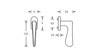 FSB 34 1144 - Window handle by FSB - view 3