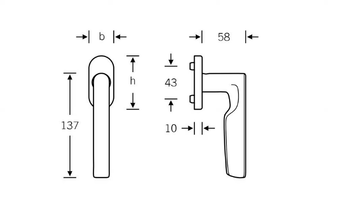 FSB 34 1093 - Window handle by FSB - view 3